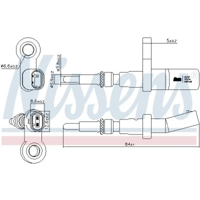 Kuva Jäähdytysnestelämpötilan sensori VW OE 03N919501A