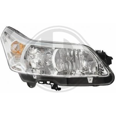 Kuva DIEDERICHS 4072980 Ajovaloumpio Oikea H7, H7/H1, H1 CITROËN: C4 I Hatchback, Coupe