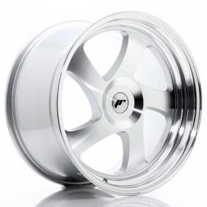Kuva Japan Racing JR15 Silver Machined Face 8x17 4/100 ET35 B74.1