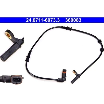 Kuva ATE 24.0711 6073.3 ABS Anturi 666 MERCEDES BENZ: C sarja T modell, Sedan