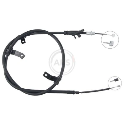 Kuva Vaijeri, käsijarru, Taakse, vasen CHRYSLER ASPEN, HYUNDAI SONATA IV OE 59760 38305, 5976038403