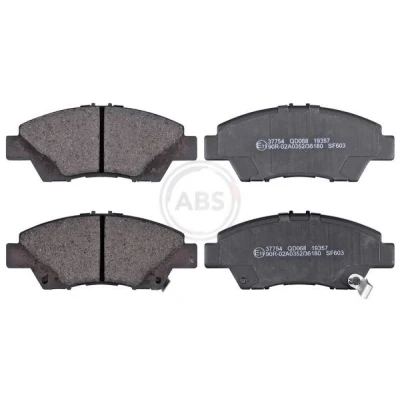 Kuva A.B.S. 37754 Jarrupalat akustisella kulumavaroittimella HONDA: JAZZ 3, Insight II Hatchback, 4