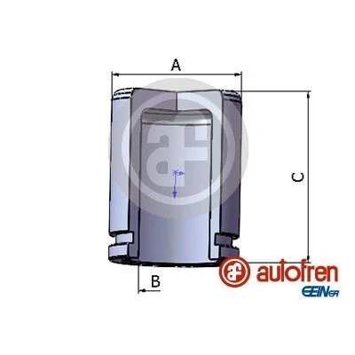 Kuva AUTOFREN SEINSA D025231 Jarrusatulan Mäntä 46 Etuakseli Brembo FIAT: Ducato II Van, FORD: Sierra Mk2 Hatchback, CITROËN: Jumper I Van