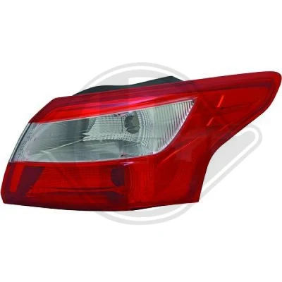 Kuva DIEDERICHS 1418090 Takavalot Oikea P21/5W, PY21W Ilman lampun kantaa FORD: FOCUS 3