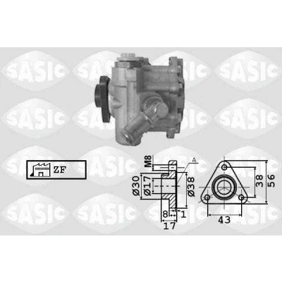 Kuva SASIC 7076049 Ohjaustehostimen Pumppu Hydraulinen BMW: 3 Sedan, Coupe