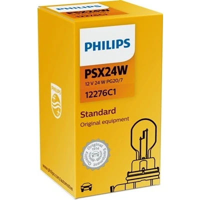 Kuva Polttimo PHILIPS PSX24W PG20/7 JEEP, SUBARU, DODGE, CHEVROLET, MINI, CITROËN, TOYOTA, VW, JAGUAR, FIAT, OPEL, VAUXHALL, CHRYSLER, DS, PEUGEOT OE