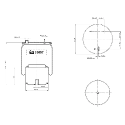 Kuva FEBI BILSTEIN 38607 Metallipalje, ilmajousitus