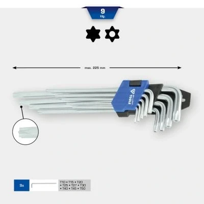 Kuva KS TOOLS BT044019 Kulmaruuviväänninsarja 9