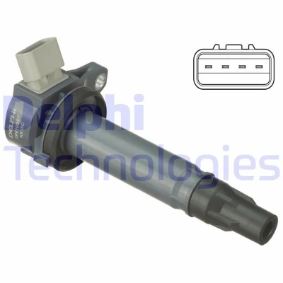 Kuva DELPHI GN10597 12B1 Sytytyspuola 4 12