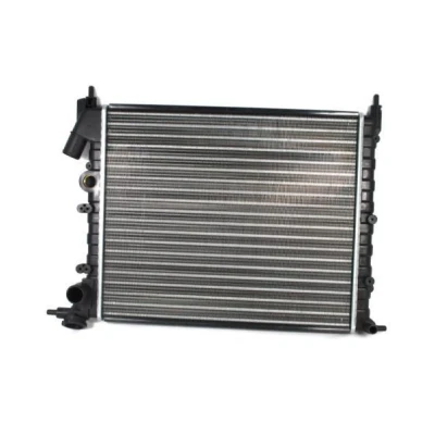 Kuva THERMOTEC D7R015TT Jäähdytin Alumiini, Muovi Autoihin ilman ilmastointilaitetta 378 430 23 Käsivaihteisto Jäähdytysrivat mekaan. kiinnitetyt