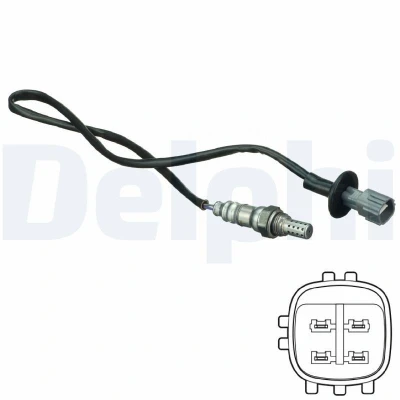 Kuva DELPHI ES20224 12B1 Lambda Anturi Planarsondi, Lämmitetty TOYOTA: Previa / Estima II, Prius II Liftback, LEXUS: GS