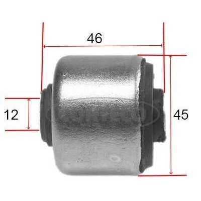 Kuva CORTECO 21652448 Tukivarren Hela Etuakseli RENAULT: Scénic 1