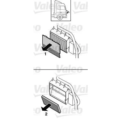 Kuva VALEO CLIMFILTER COMFORT 716028 Raitisilmasuodatin Hiukkassuodatin 449 206 25