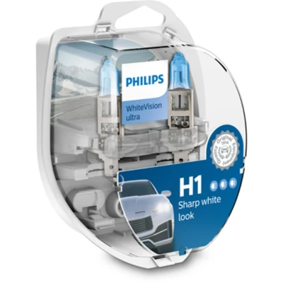 Kuva PHILIPS 12258WVUSM Polttimo, kaukovalo H1 12V 55W Halogeeni FORD: C Max 2, Focus 2 Kombi, MONDEO 4 Turnier, OPEL: Corsa D Hatchback