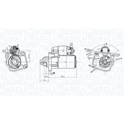 Kuva Käynnistin CITROËN, DS, OPEL, PEUGEOT OE 1614016380, 3695503, 9674077280