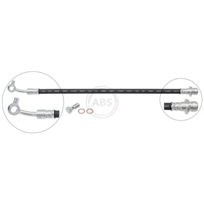 Kuva A.B.S. SL 1052 Jarruletku 400mm INN M10x1.0