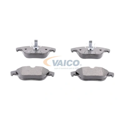 Kuva VAICO V30 1445 Jarrupalat Q+, original equipment manufacturer quality Taka akseli Kulumisenilmaisemelle, Ilman kulumisenilmaisinta