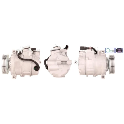Kuva LUCAS ACP501 Ilmastoinnin Kompressori PAG 46 R 134a Tiivisteillä AUDI: A4 B6 Avant