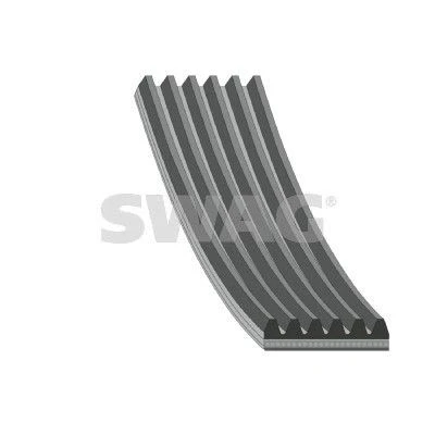 Kuva SWAG 33 10 4406 Moniurahihna 1005 6 EPDM (eteenipropeeni dieeni kumi) VOLKSWAGEN: Tiguan I, Passat B8 Variant, Golf 7, SKODA: Octavia 3 Combi