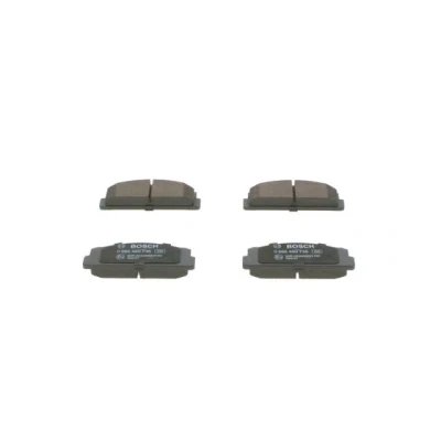 Kuva BOSCH 0 986 460 736 Jarrupalat Low Metallic Huudonvaimennuspellillä FIAT: 127 Hatchback, AUTOBIANCHI: A 112 Hatchback