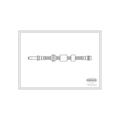 Kuva CORTECO 19033568 Jarruletku 435 FORD: Focus 2 Kombi, 2, C Max