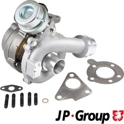 Kuva JP GROUP 4317400500 Turboahdin Pakokaasuahdin sis. tiivistesarjan NISSAN: Qashqai / Qashqai+2 I, RENAULT: MEGANE 2 Kombi