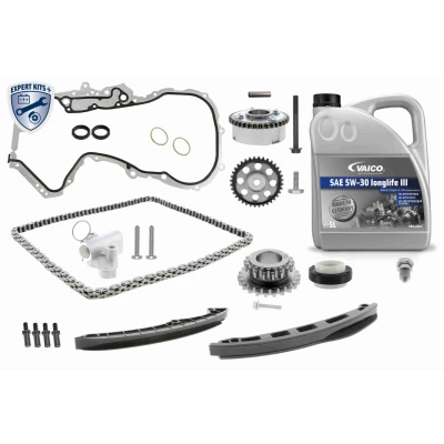 Kuva VAICO V10 10026 Jakoketjusarja VOLKSWAGEN: Golf 5, Passat B6 Variant, Scirocco III, SEAT: Ibiza 4 ST, AUDI: A1 Sportback