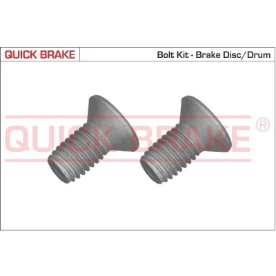 Kuva QUICK BRAKE 11670K Ruuvi, Jarrulevy FORD: MONDEO 4 Turnier, Stufenheck, 4, LAND ROVER: Freelander 2 SUV, Range Rover Sport