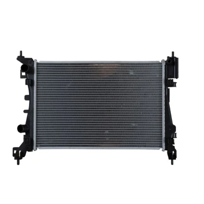 Kuva NRF 55341 Jäähdytin Alumiini 537 358 26 Jäähdytysrivat juotetut OPEL: Corsa D Hatchback