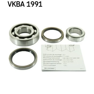 Kuva SKF VKBA 1991 Pyöränlaakerit Akselitiivisteellä 80
