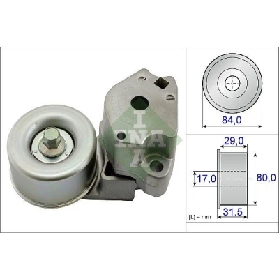 Kuva INA 534 0477 10 Kiristinvarsi, Moniurahihna MITSUBISHI: L200 / Triton IV Pick up