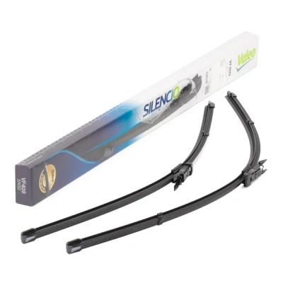 Kuva Pyyhkijänsulka Valeo Silencio X.trm, Flat Blade Set 574322 Edessä Rungottomat Top Lock CITROËN: C4 I Hatchback, Coupe