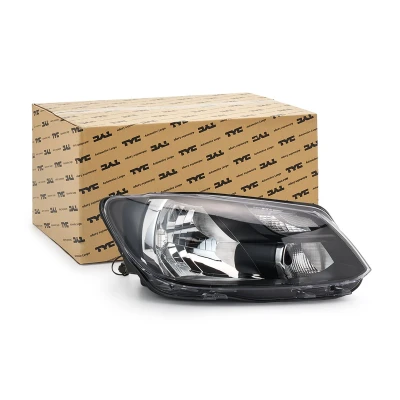 Kuva TYC 20 12473 15 2 Ajovaloumpio Oikea H4, P21/5W Huomiovalolla Oikeanpuoleiselle liikenteelle Sähkömoottorilla VOLKSWAGEN: Caddy 3