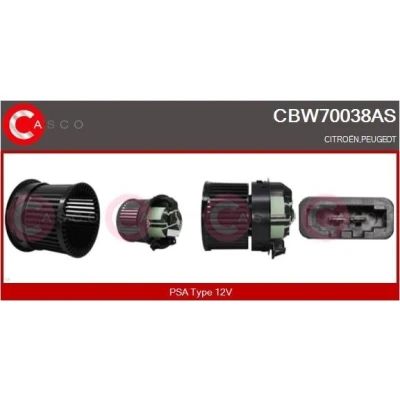 Kuva CASCO CST10146AS Starttimoottori 12V 1,70kW 9 CPS0060 82mm VOLKSWAGEN: TRANSPORTER 3 Bus