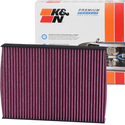 Kuva K&amp;N Filters DVF5063 Raitisilmasuodatin Aktiivihiilisuodatin 250 35 neliönmuotoinen NISSAN: Qashqai 2, RENAULT: Kadjar, Talisman Grandtour
