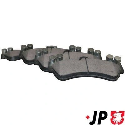 Kuva JP GROUP 1163604110 Jarrupalat Etuakseli Kulumisenilmaisemelle, Ilman kulumisenilmaisinta PORSCHE: Cayenne, VOLKSWAGEN: Touareg I