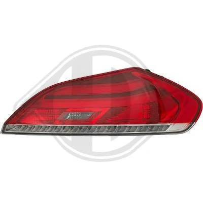 Kuva DIEDERICHS 1252090 Takavalot Priority Parts Oikea H21W, W16W polttimoilla BMW: Z4 Roadster (E89) sDrive 23 i, 30 35 is