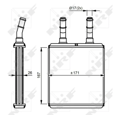 Kuva NRF 54291 Lämmityslaitteen Kenno