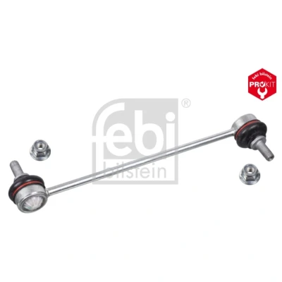 Kuva febi BILSTEIN 19825 Koiranluu Etuakseli, vasen, oikea 250 M10 x 1,5 Plus Itselukittuvalla mutterilla, mutterilla FORD: MONDEO 3 Kombi