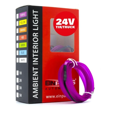 Kuva EINPARTS EPAL1M PURPLE 24V Sisävalo