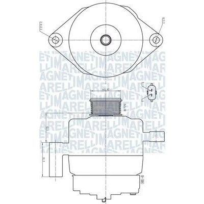 Kuva Laturi MAGNETI MARELLI 063732181010