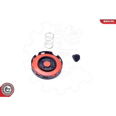Kuva ESEN SKV 75SKV127 Moottorin Kumityyny Oikea Hydrolaakeri Alumiini, Kumi 165mm 138mm