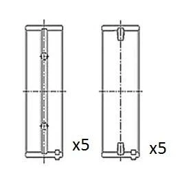 Kuva FAI AutoParts BM1029 STD Kampiakselin Laakeri