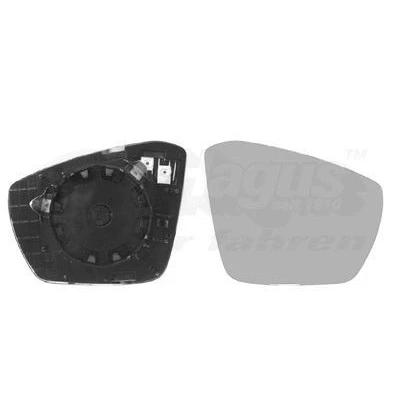 Kuva VAN WEZEL 7624838 Sivupeilin Lasi Oikea SKODA: Octavia 3 Combi