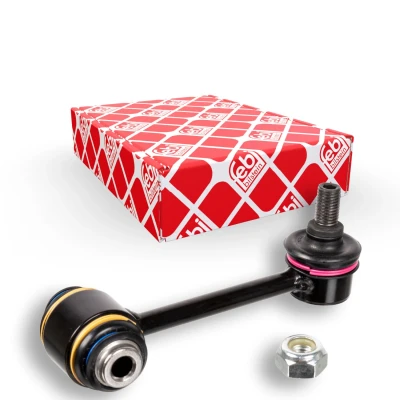 Kuva FEBI BILSTEIN 42944 Koiranluu Taka akseli, vasen, oikea M10 x 1,25 Itselukittuvalla mutterilla Teräs LEXUS: IS I Sedan