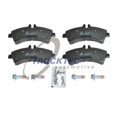 Kuva TRUCKTEC AUTOMOTIVE 02.35.200 Jarrupalat Taka akseli MERCEDES BENZ: Sprinter 3.5 T Van, Bussi, 5 Van