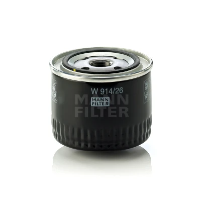 Kuva MANN FILTER W 914/26 Öljynsuodatin 13/16 16 UN Ruuvattava suodatin LAND ROVER: Freelander I SUV, SUV Cabriolet, HONDA: ACCORD 5
