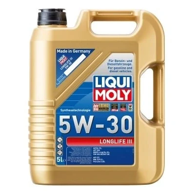Kuva Moottoriöljy Liqui Moly Longlife Iii 5W 30 5L 1624920