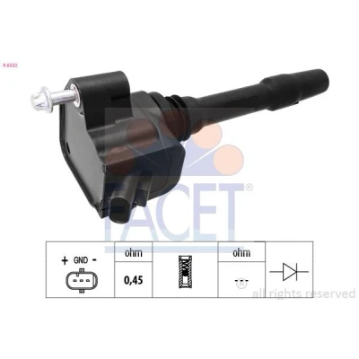 Kuva FACET 9.6532 Sytytyspuola BMW: 1 Hatchback, 2 Coupe, 3 Sedan
