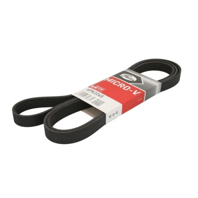 Kuva GATES Micro V 6PK2245 Moniurahihna 2245 6 Polyesteri, EPDM (eteenipropeeni dieeni kumi) FORD: MONDEO 4 Turnier, S Max Mk1, Stufenheck